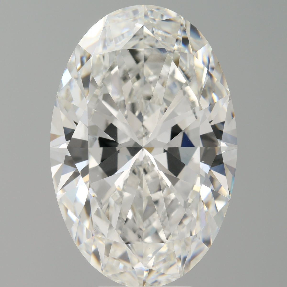 9.06 Carat Oval Shaped, Ideal Cut, F Color, VVS2 Clarity, IGI Certified Lab Grown Diamond