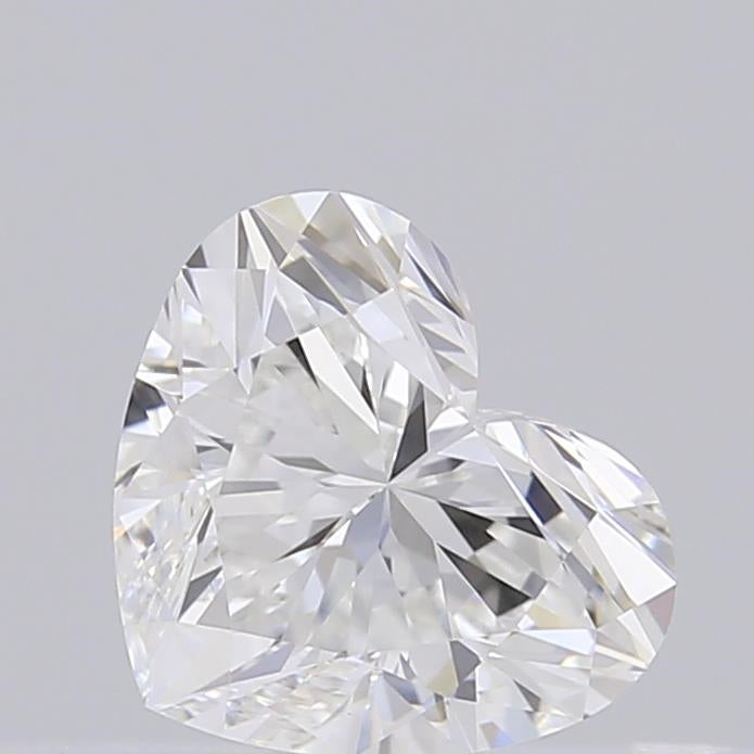 1.09 Carat Heart Shaped, Ideal Cut, F Color, VVS2 Clarity, IGI Certified Lab Grown Diamond