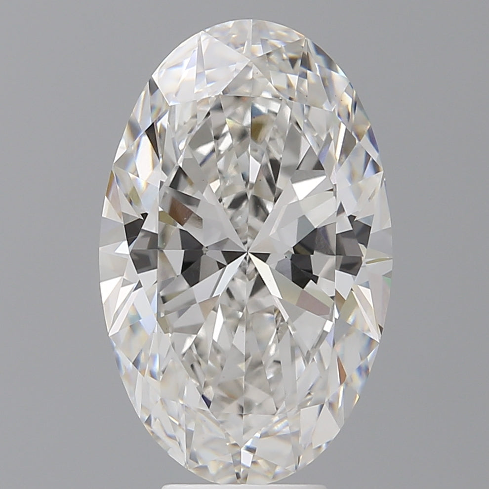 7.07 Carat Oval Shaped, Ideal Cut, F Color, VVS2 Clarity, IGI Certified Lab Grown Diamond