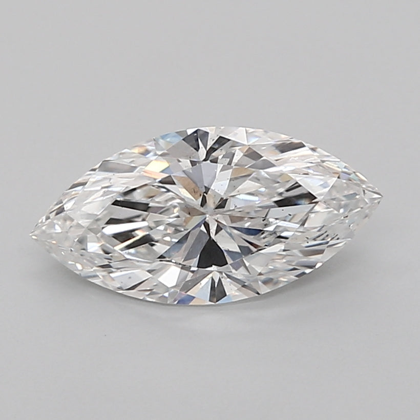 1.51 Carat Marquise Shaped, Ideal Cut, F Color, SI1 Clarity, IGI Certified Lab Grown Diamond