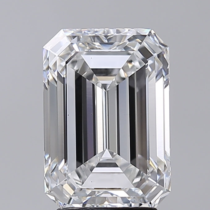 3.51 Carat Emerald Shaped, Very Good Cut, E Color, VS2 Clarity, IGI Certified Lab Grown Diamond