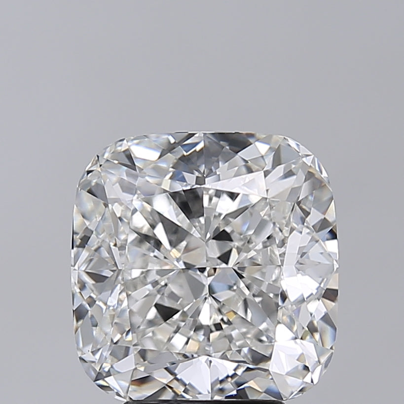 5.02 Carat Cushion Shaped, Excellent Cut, F Color, VVS2 Clarity, IGI Certified Lab Grown Diamond