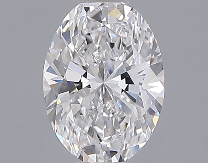 0.55 Carat Oval Shaped, Excellent Cut, D Color, VS1 Clarity, IGI Certified Lab Grown Diamond