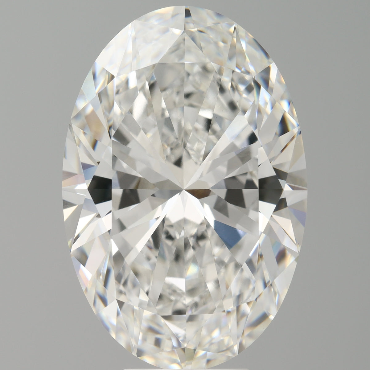 9.06 Carat Oval Shaped, Ideal Cut, E Color, VVS2 Clarity, IGI Certified Lab Grown Diamond