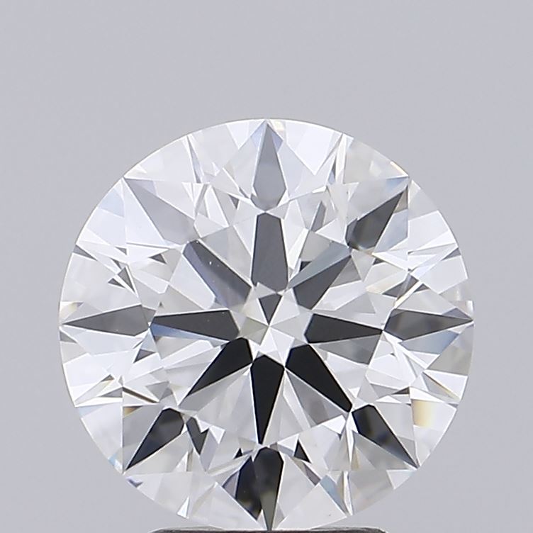 2.34 Carat Round Shaped, Ideal Cut, F Color, VVS2 Clarity, IGI Certified Lab Grown Diamond