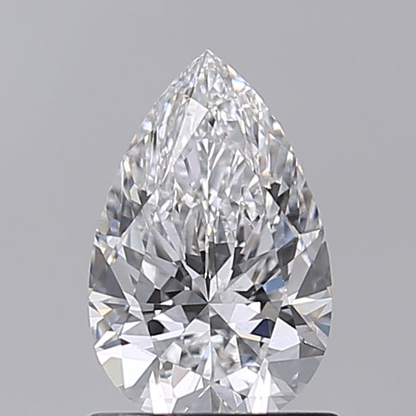 1.02 Carat Pear Shaped, Ideal Cut, E Color, VS1 Clarity, IGI Certified Lab Grown Diamond