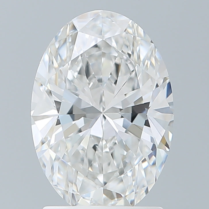 1.88 Carat Oval Shaped, Ideal Cut, D Color, VVS2 Clarity, IGI Certified Lab Grown Diamond
