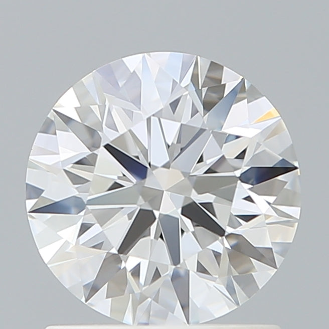 1.22 Carat Round Shaped, Ideal Cut, D Color, VVS2 Clarity, IGI Certified Lab Grown Diamond