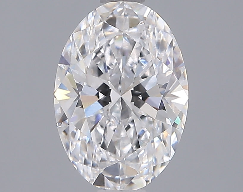 1.55 Carat Oval Shaped, Ideal Cut, D Color, VVS2 Clarity, IGI Certified Lab Grown Diamond