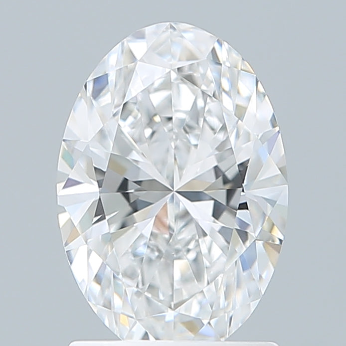 1.58 Carat Oval Shaped, Ideal Cut, E Color, VVS2 Clarity, IGI Certified Lab Grown Diamond