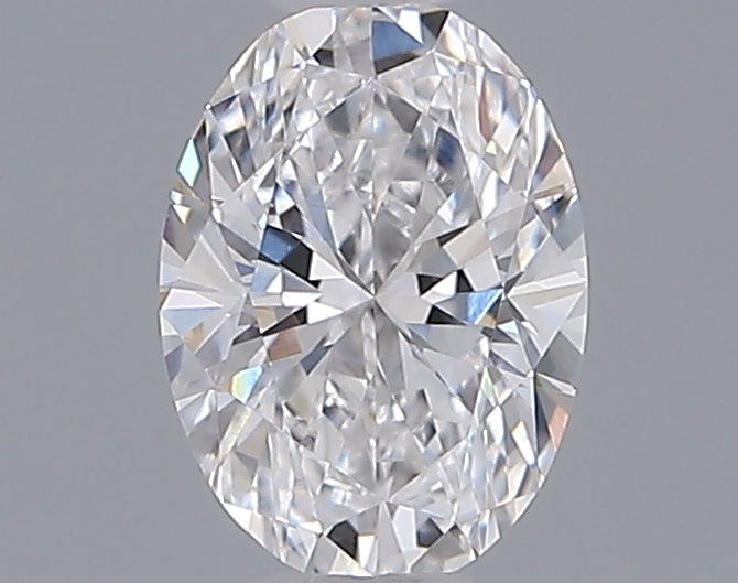 0.54 Carat Oval Shaped, Ideal Cut, D Color, VS1 Clarity, IGI Certified Lab Grown Diamond