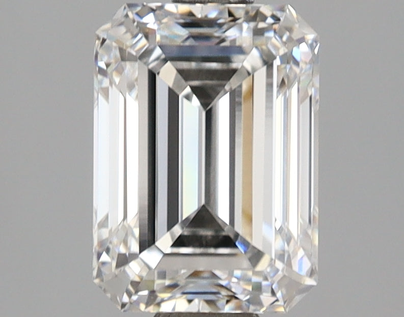 2.01 Carat Emerald Shaped, Ideal Cut, D Color, VVS2 Clarity, IGI Certified Lab Grown Diamond