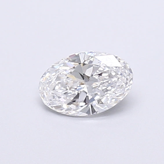 0.39 Carat Oval Shaped, Very Good Cut, D Color, VVS2 Clarity, IGI Certified Lab Grown Diamond