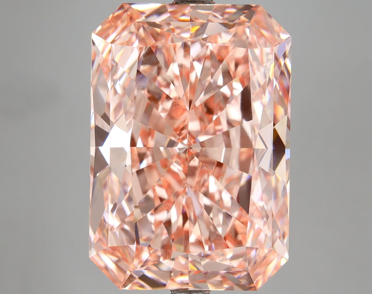 14.13 Carat Radiant Shaped, Ideal Cut, VS1 Clarity, IGI Certified Lab Grown Diamond