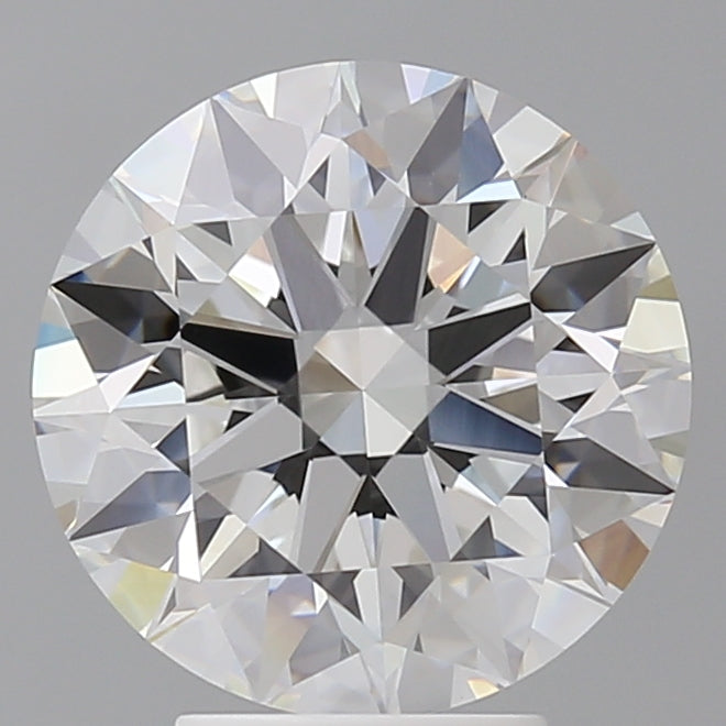 4.56 Carat Round Shaped, Ideal Cut, E Color, VVS2 Clarity, IGI Certified Lab Grown Diamond