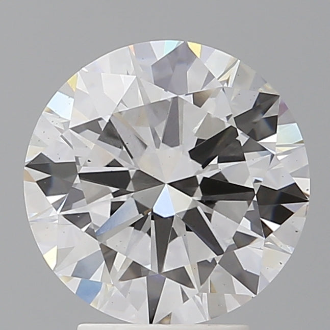 3.54 Carat Round Shaped, Excellent Cut, E Color, VS2 Clarity, IGI Certified Lab Grown Diamond