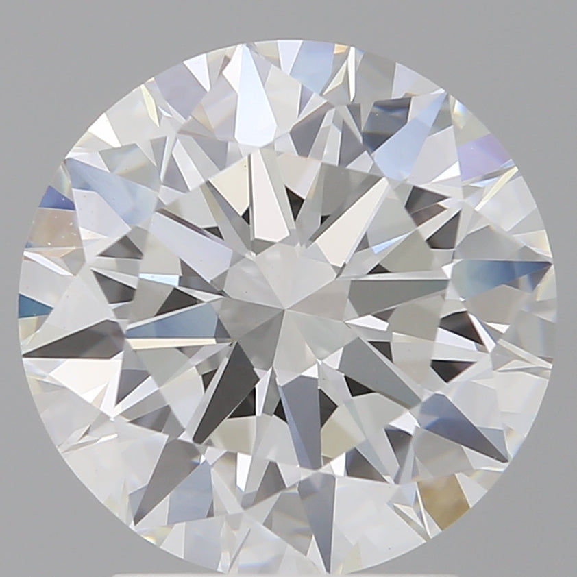2.99 Carat Round Shaped, Excellent Cut, E Color, VVS2 Clarity, IGI Certified Lab Grown Diamond