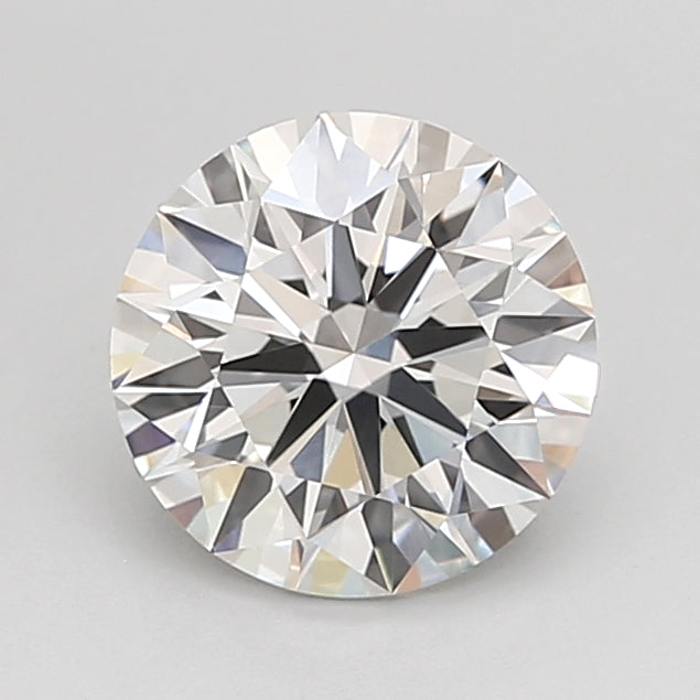 1.53 Carat Round Shaped, Ideal Cut, F Color, VVS2 Clarity, IGI Certified Lab Grown Diamond