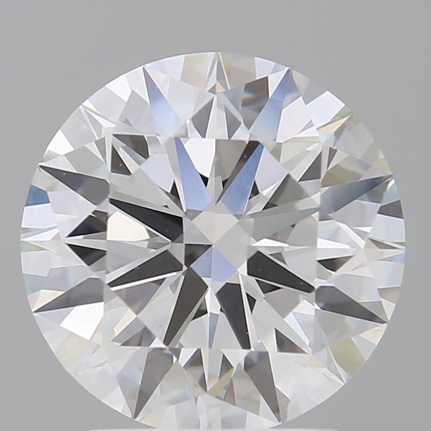 2.59 Carat Round Shaped, Ideal Cut, E Color, VVS2 Clarity, IGI Certified Lab Grown Diamond