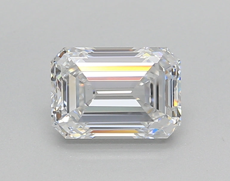 1.01 Carat Emerald Shaped, Very Good Cut, D Color, VVS1 Clarity, IGI Certified Lab Grown Diamond