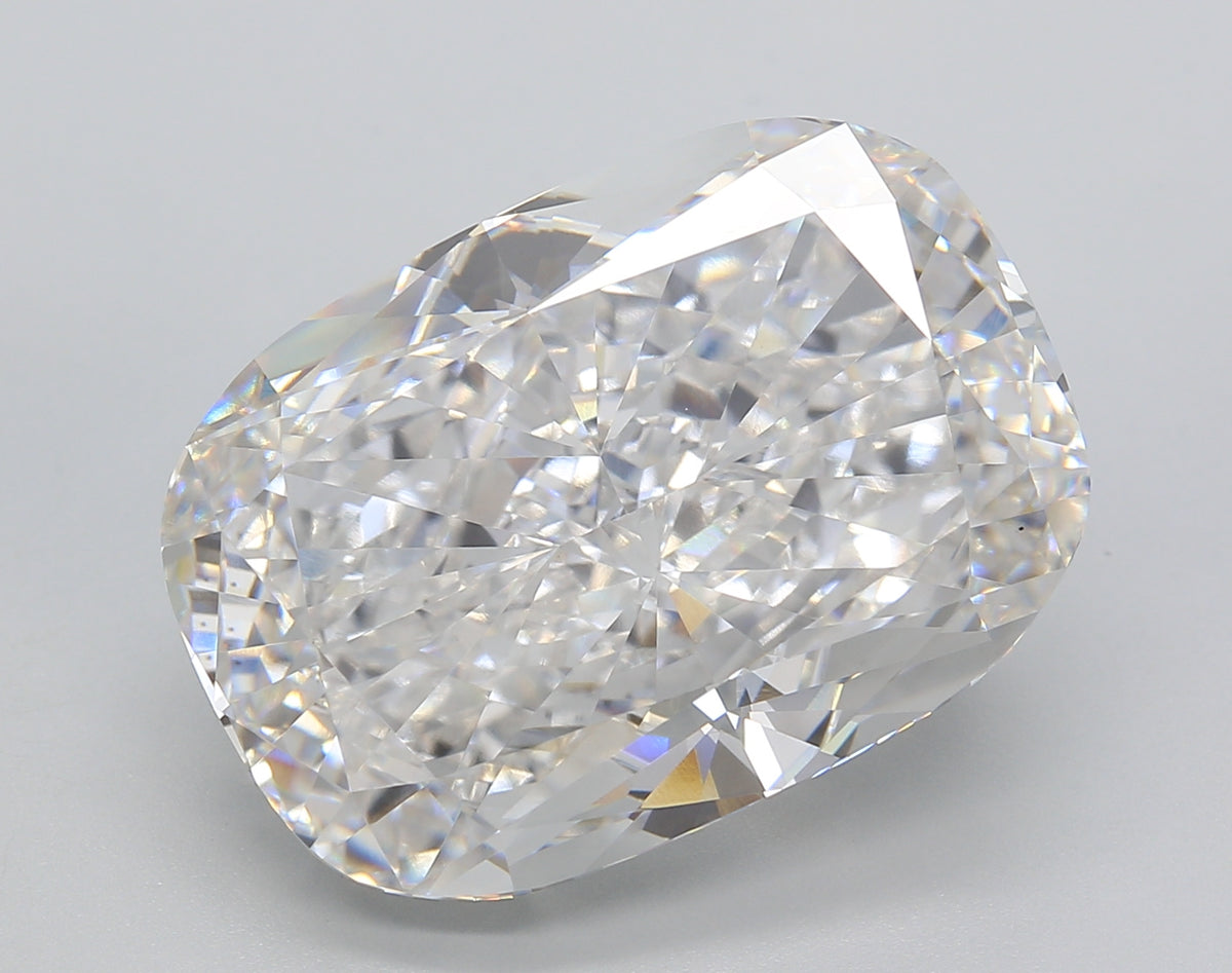 16.71 Carat Elongated Cushion Shaped, Ideal Cut, F Color, VS1 Clarity, IGI Certified Lab Grown Diamond