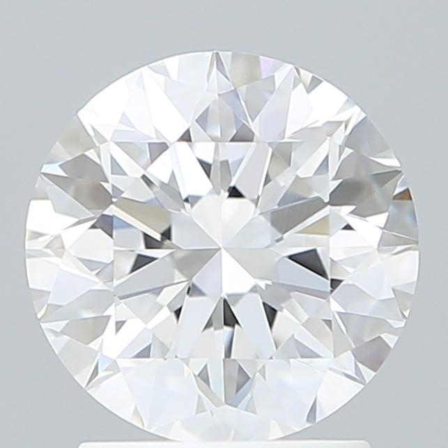 2.06 Carat Round Shaped, Excellent Cut, E Color, VVS2 Clarity, IGI Certified Lab Grown Diamond