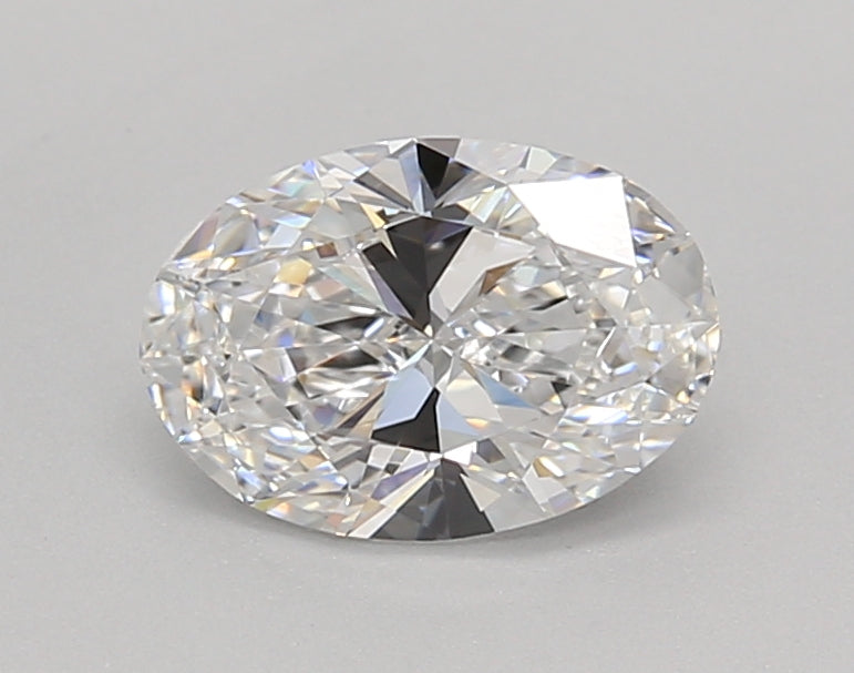 1.00 Carat Oval Shaped, Excellent Cut, D Color, VVS2 Clarity, IGI Certified Lab Grown Diamond