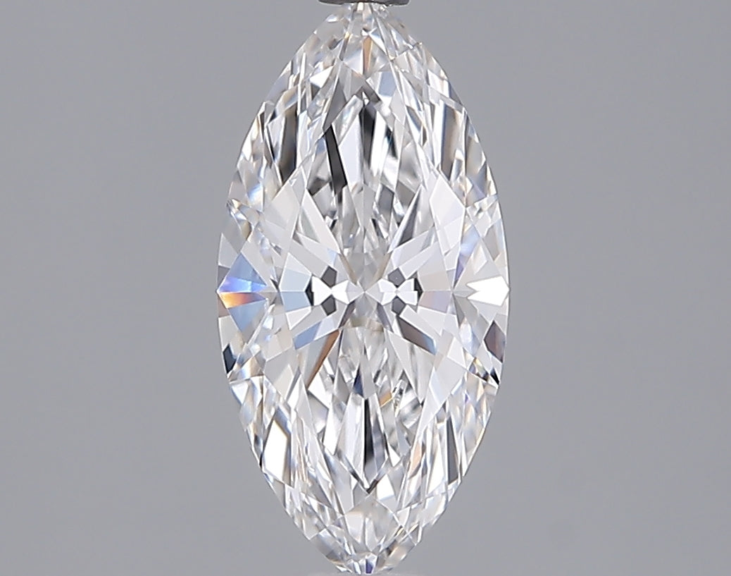 1.54 Carat Marquise Shaped, Ideal Cut, D Color, VVS1 Clarity, IGI Certified Lab Grown Diamond