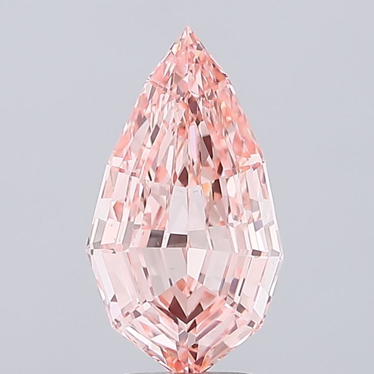 4.13 Carat Pear Shaped, Very Good Cut, VS1 Clarity, IGI Certified Lab Grown Diamond