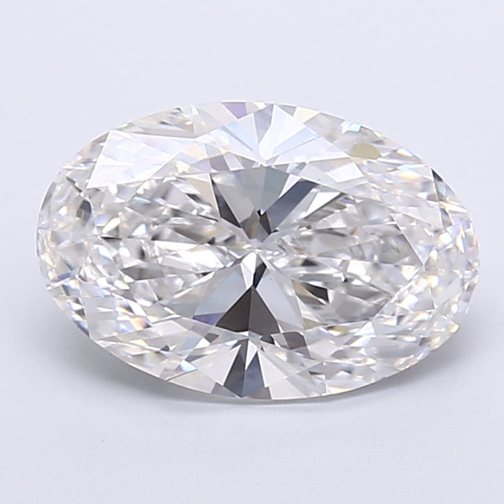 4.07 Carat Oval Shaped, Very Good Cut, VS1 Clarity, IGI Certified Lab Grown Diamond