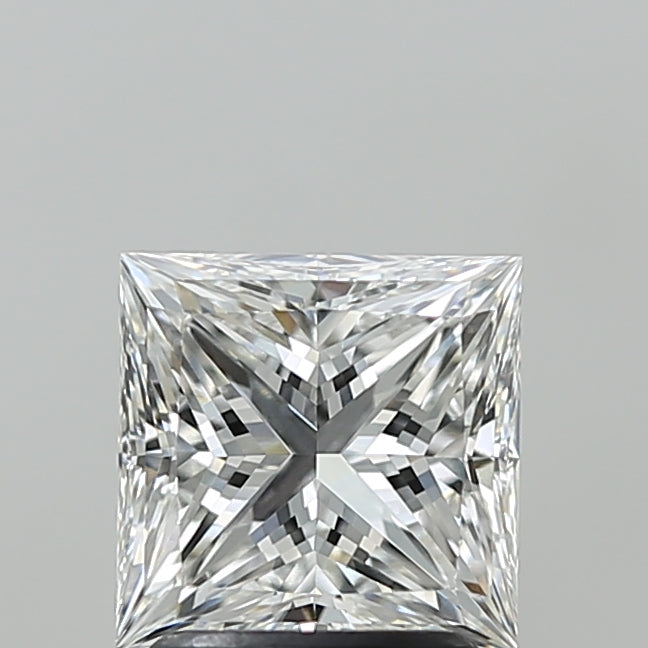 2.01 Carat Princess Shaped, Ideal Cut, E Color, VS1 Clarity, IGI Certified Lab Grown Diamond