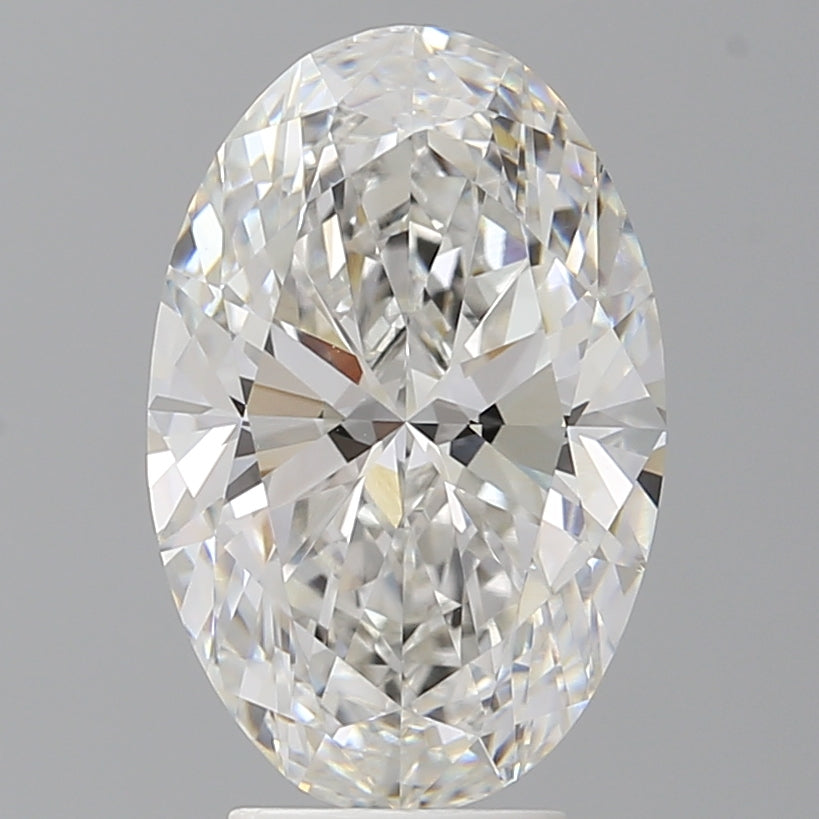 4.60 Carat Oval Shaped, Ideal Cut, F Color, VVS2 Clarity, IGI Certified Lab Grown Diamond