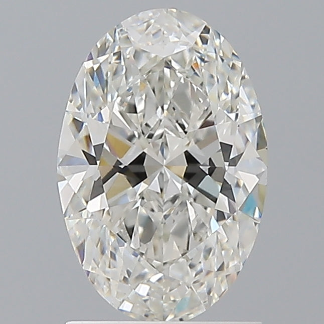 1.55 Carat Oval Shaped, Ideal Cut, F Color, VVS2 Clarity, IGI Certified Lab Grown Diamond