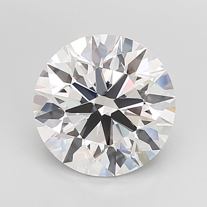 5.02 Carat Round Shaped, Ideal Cut, D Color, VS1 Clarity, IGI Certified Lab Grown Diamond