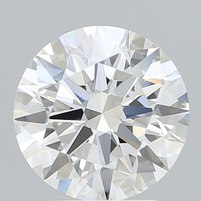 3.10 Carat Round Shaped, Ideal Cut, D Color, VVS1 Clarity, IGI Certified Lab Grown Diamond