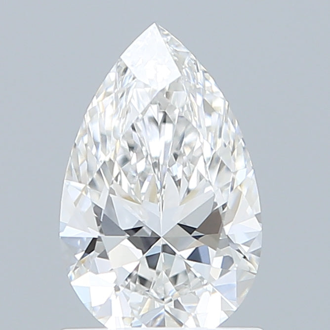 1.07 Carat Pear Shaped, Ideal Cut, E Color, VVS2 Clarity, IGI Certified Lab Grown Diamond