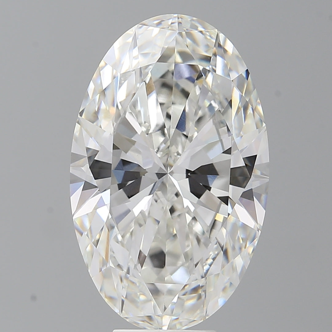 9.08 Carat Oval Shaped, Ideal Cut, F Color, VVS2 Clarity, IGI Certified Lab Grown Diamond