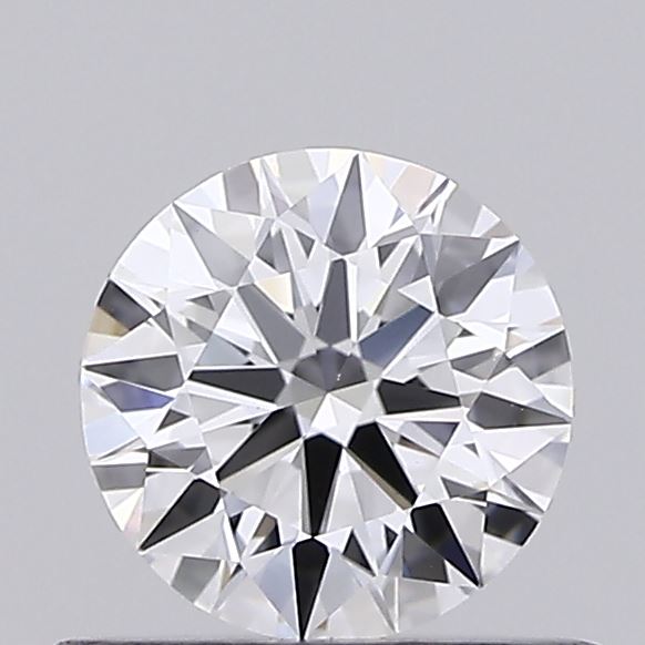 0.52 Carat Round Shaped, Ideal Cut, D Color, VVS2 Clarity, IGI Certified Lab Grown Diamond