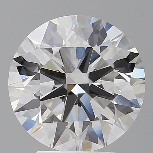 4.05 Carat Round Shaped, Ideal Cut, E Color, VVS2 Clarity, IGI Certified Lab Grown Diamond