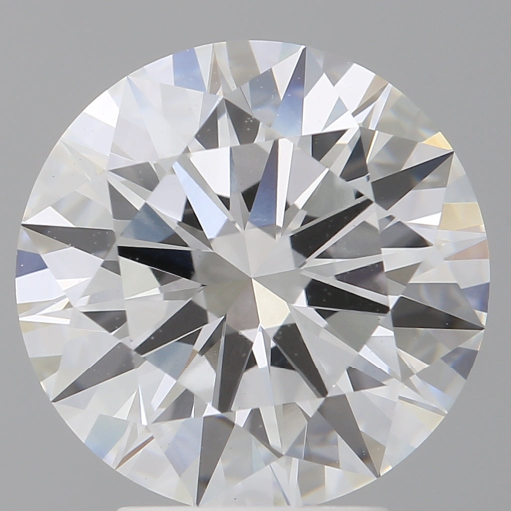 4.00 Carat Round Shaped, Ideal Cut, E Color, VVS2 Clarity, IGI Certified Lab Grown Diamond
