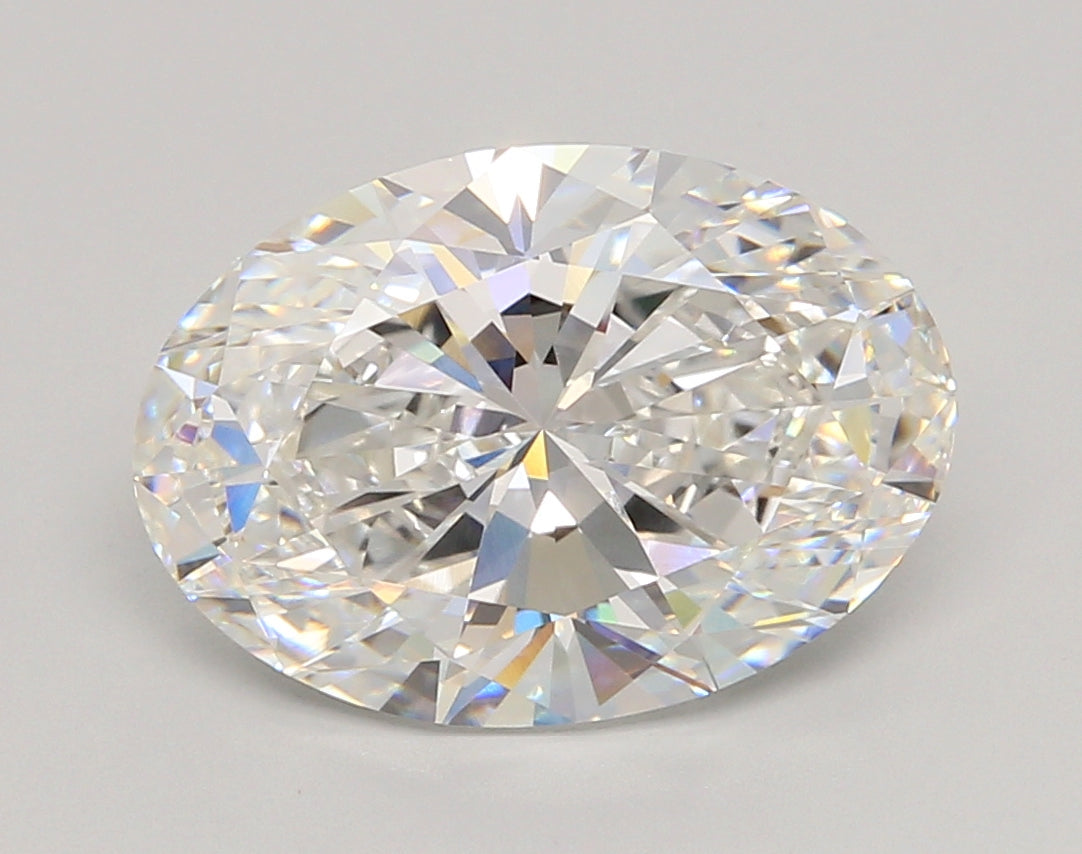 5.06 Carat Oval Shaped, Ideal Cut, E Color, VVS1 Clarity, IGI Certified Lab Grown Diamond