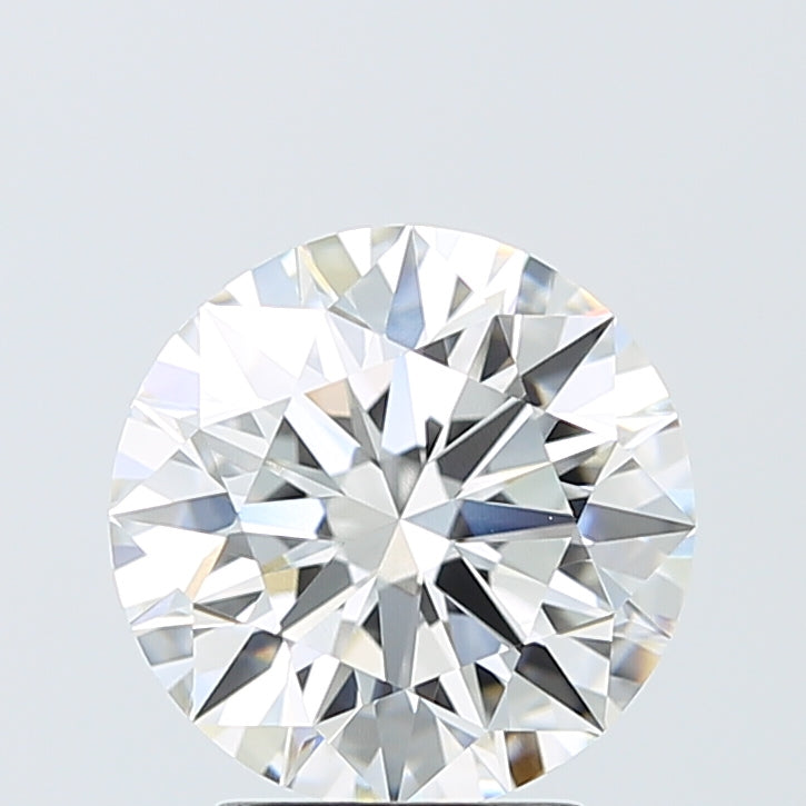 3.07 Carat Round Shaped, Ideal Cut, E Color, VVS2 Clarity, IGI Certified Lab Grown Diamond
