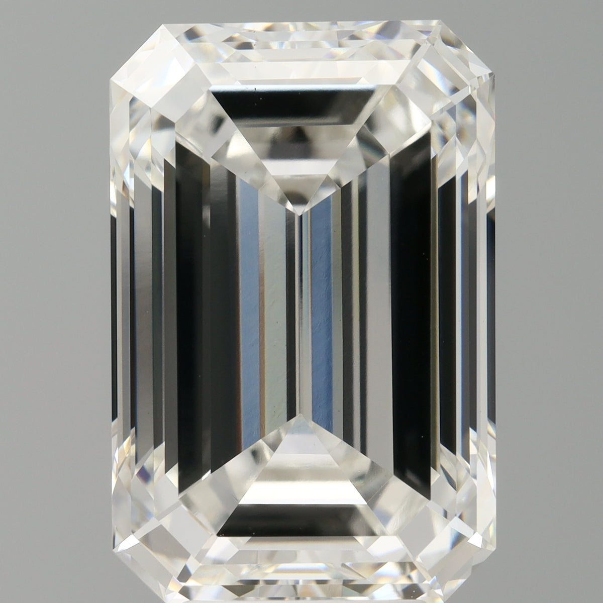 8.05 Carat Emerald Shaped, Ideal Cut, F Color, VVS2 Clarity, IGI Certified Lab Grown Diamond