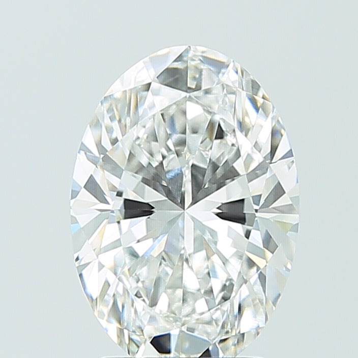 3.02 Carat Oval Shaped, Excellent Cut, D Color, VVS2 Clarity, IGI Certified Lab Grown Diamond
