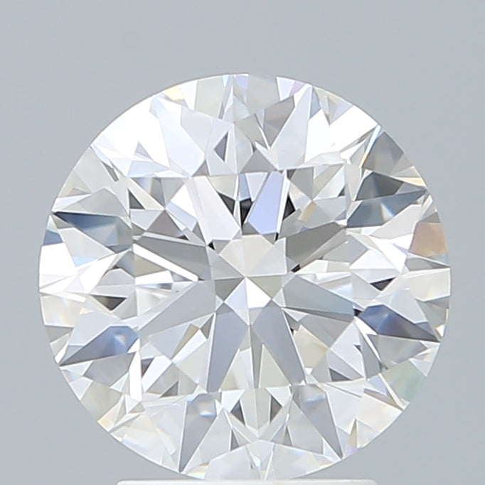 3.18 Carat Round Shaped, Excellent Cut, D Color, VVS2 Clarity, IGI Certified Lab Grown Diamond
