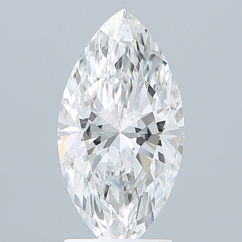 2.10 Carat Marquise Shaped, Ideal Cut, E Color, VVS2 Clarity, IGI Certified Lab Grown Diamond