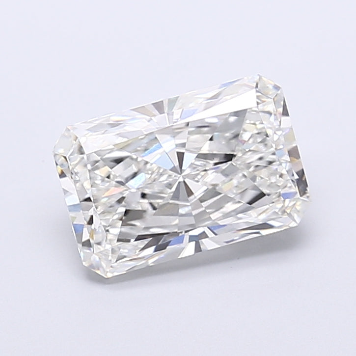 5.01 Carat Radiant Shaped, Very Good Cut, F Color, VVS2 Clarity, IGI Certified Lab Grown Diamond
