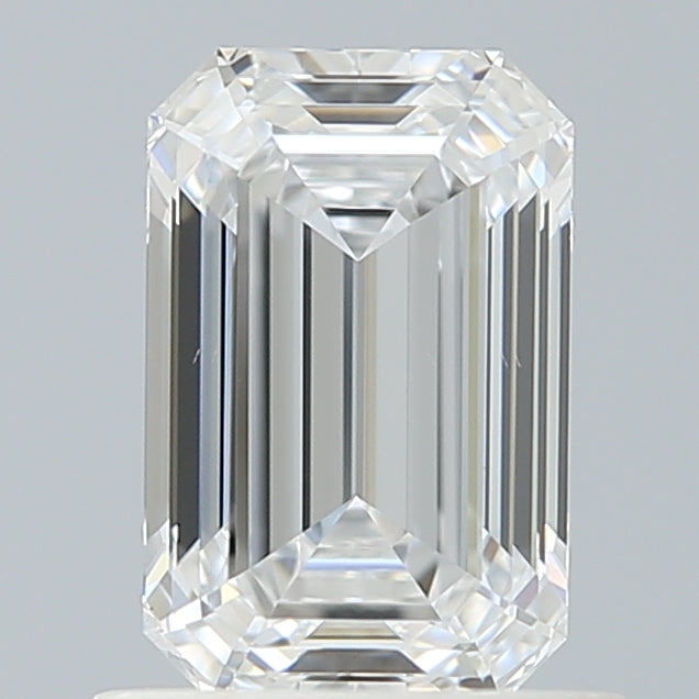 1.02 Carat Emerald Shaped, Ideal Cut, D Color, VS2 Clarity, IGI Certified Lab Grown Diamond