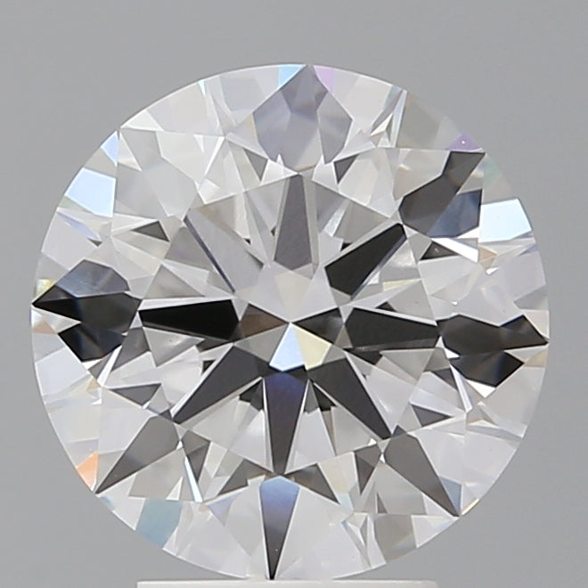4.02 Carat Round Shaped, Ideal Cut, E Color, VVS2 Clarity, IGI Certified Lab Grown Diamond