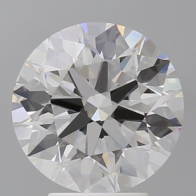 4.02 Carat Round Shaped, Ideal Cut, F Color, VVS2 Clarity, IGI Certified Lab Grown Diamond